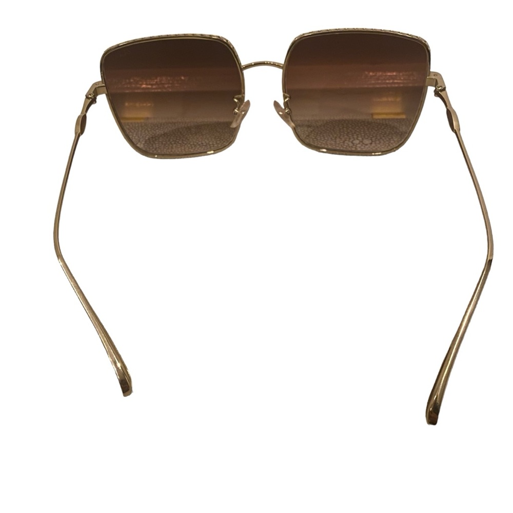 Chopard Square-Frame Sunglasses - Gold - image 6